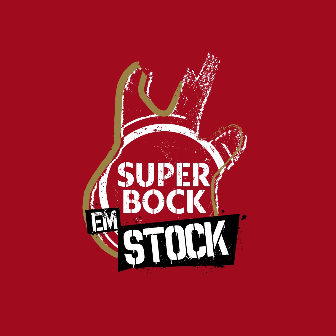Super Bock em Stock com cartaz completo
