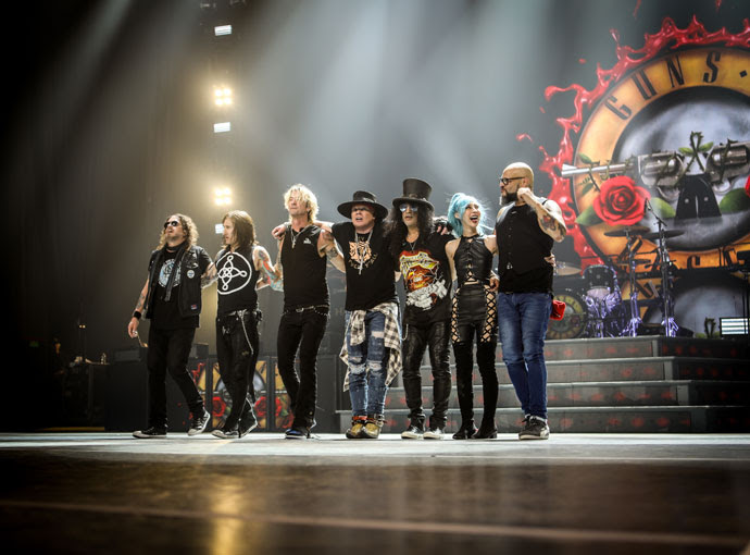 Guns N’Roses com nova data